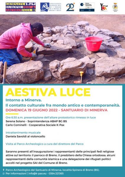 Scopri di più sull'articolo AESTIVA LUCE. Intorno a Minerva. Il contatto culturale fra mondo antico e contemporaneità