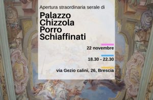 Scopri di più sull'articolo Visite a Palazzo Chizzola Porro Schiaffinati