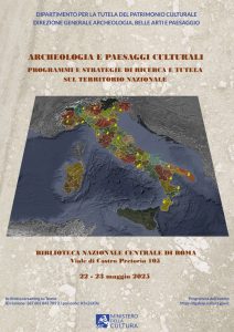 Scopri di più sull'articolo Workshop “Archeologia e paesaggi culturali”