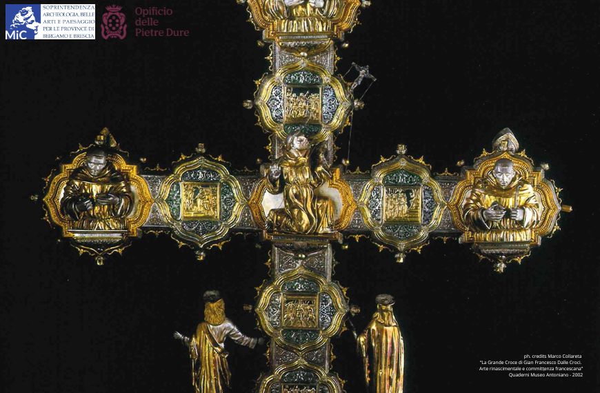 Scopri di più sull'articolo Trasporto della croce processionale della chiesa di San Francesco presso l’Opificio delle Pietre Dure di Firenze
